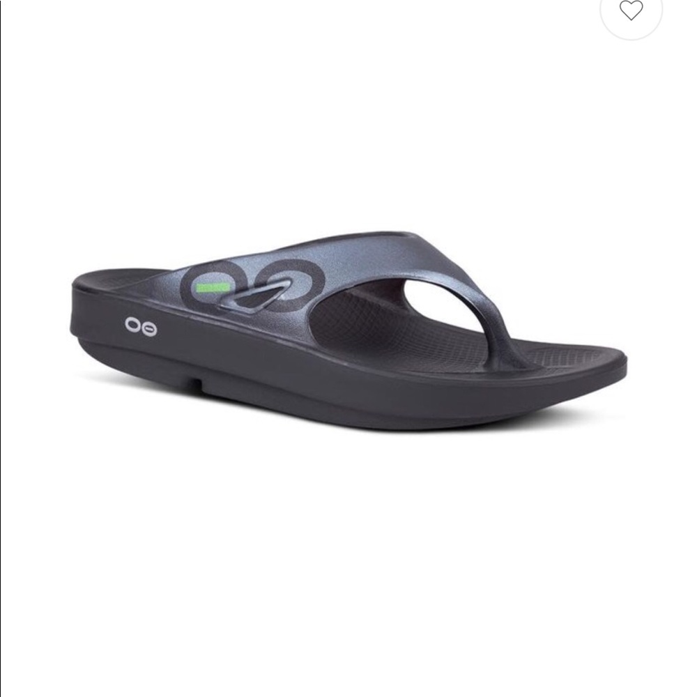 Oofos Men's OOriginal Sport Sandal (thong) - Graphite